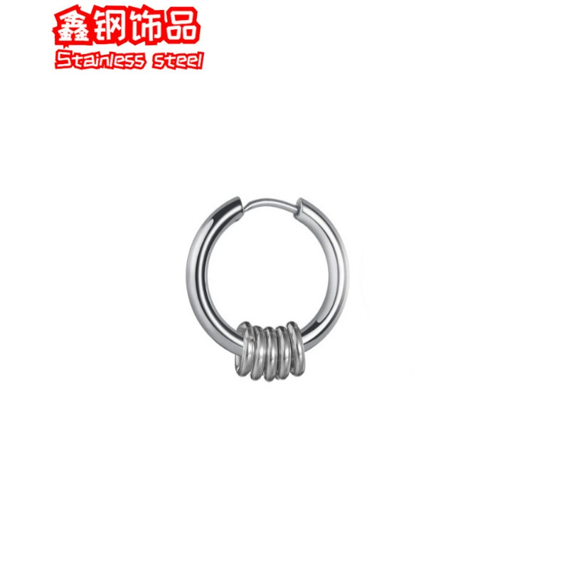 Сережки для мужчин и женщин из нержавеющей стали в стиле хип-хоп, Aliexpress, не теряются