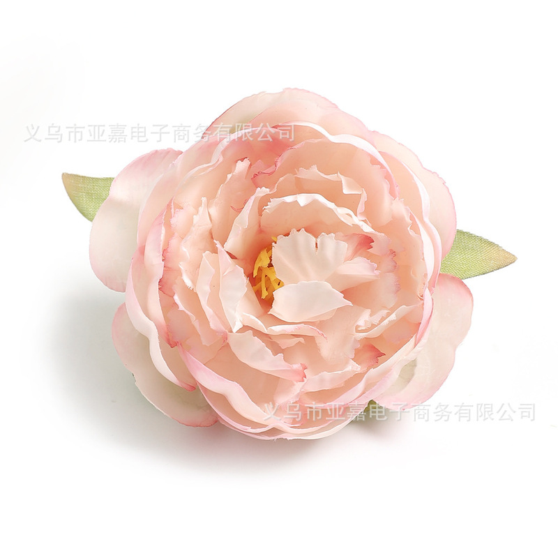 模擬牡丹牡丹花頭シルクフラワー結婚式 DIY 頭飾り布花素材アクセサリー写真装飾造花|undefined