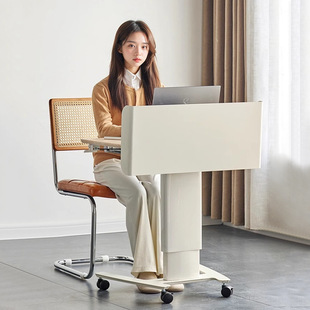 Conference Desk, Movable Podium, Simple Style Training Table, Host Front Desk, Shopping Guide, Welcome Lift Podium