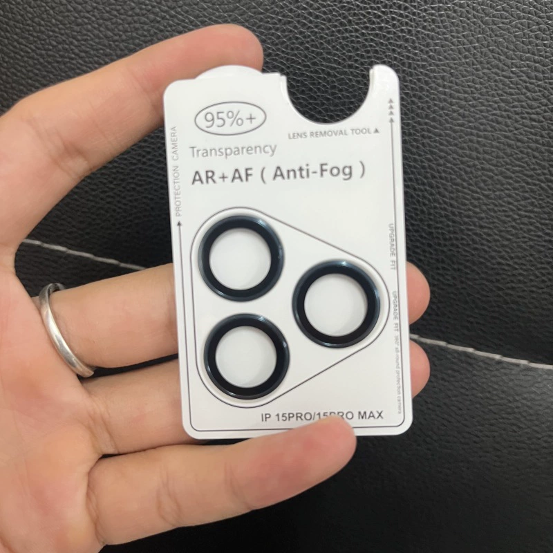 Camera Lens Protector (Apple iPhone 17/16/15 series), AR+AF Anti-Fog Film, Multi-Color