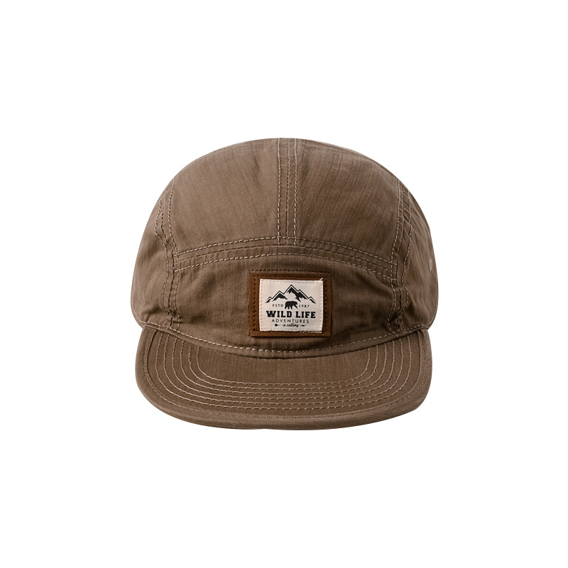 American flat brimmed hip-hop women, Korean version, fashionable, street versatile, couple, five piece top, trendy_voghion.com