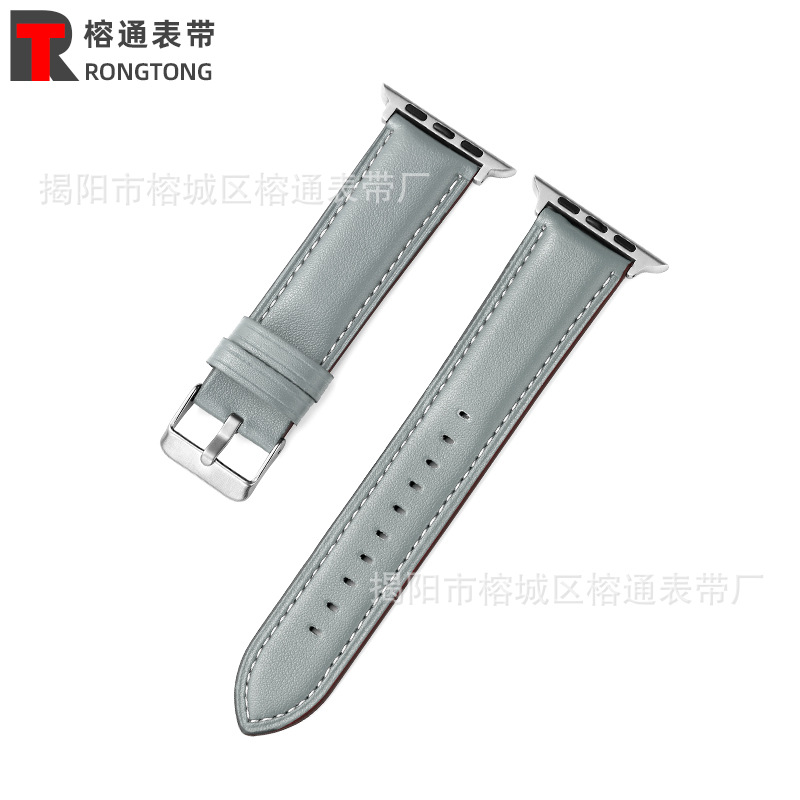 Adecuado para Apple Watch Correa iwatch 8/se/7/6/5 pin hebilla de microfibra cinturón 41mm 45mm