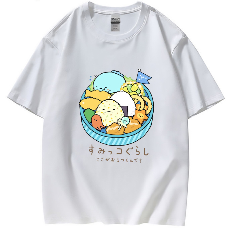 Corner biological children's clothing parent-child clothing short sleeve corner small partner Sumikko Gurashi children's T-shirt Corner biological children's clothing parent-child clothing short sleeve corner small partner Sumikko Gurashi children's T-shirt