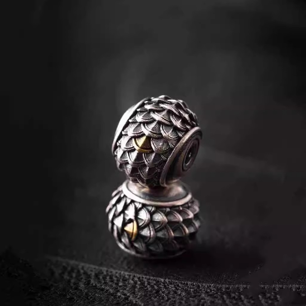 Dragon Scale Personalized Design Spacer Beads DIY Jewelry Accessories, Bracelet Beads, Clasp Rings, Necklace Pendants, Small Accessories
