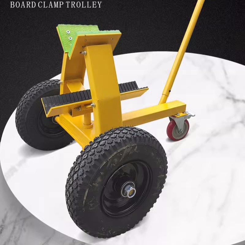 Carretilla manual Aogee con diseño de sujeción automática, transportador de piedra de 300 kg, herramienta de transporte que ahorra trabajo.