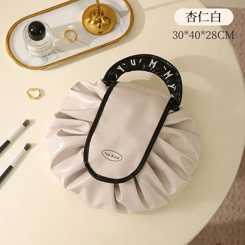 게으른 사람들을 위한 1초 메이크업 가방 [아몬드 화이트]