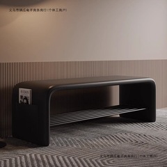 靴交換スツール、玄関靴キャビネット、座りスツール、オールインワン玄関靴スツール、軽くて豪華でハイエンドの寝室用ロングベッドサイドスツール