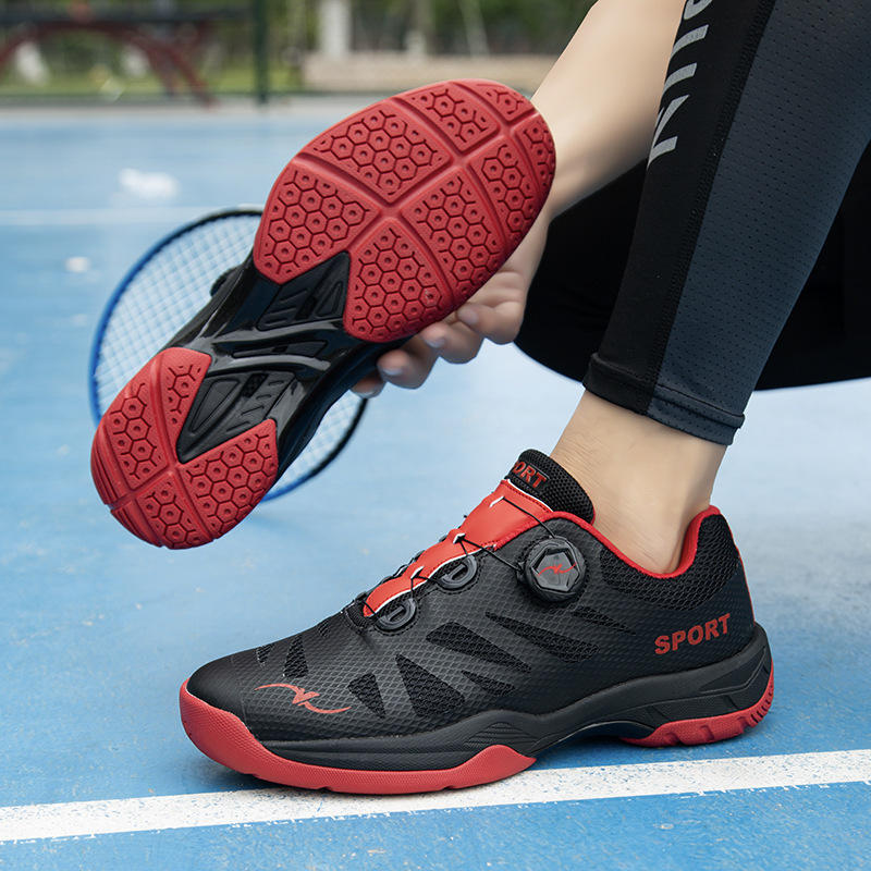 Men's and Women's New Badminton Shoes, Professional Competition, Good Quality, Breathable, Non-Slip, Wear-Resistant, Shock-Absorbing, Rebound Table Tennis Shoes