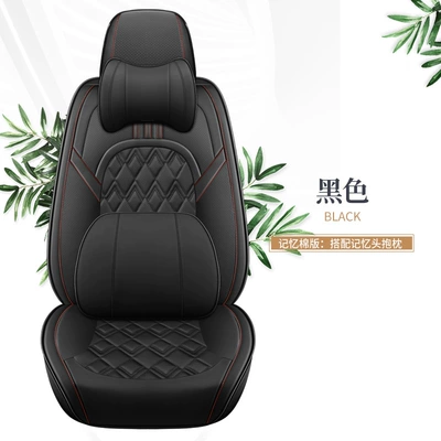 Four Seasons Pad car seat cushion all-inclusive full - black-memory-foam-deluxe-version-3