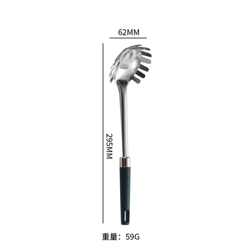 410不锈钢锅铲烹饪漏勺煎铲饭勺汤勺粉扒肉叉十二件套装厨具|undefined