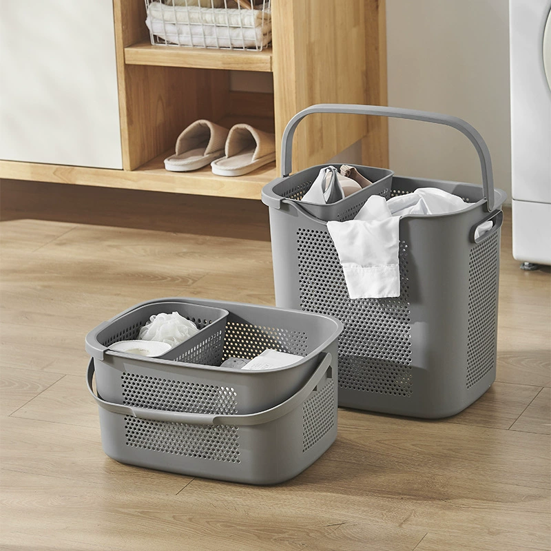 Japanese capacious laundry basket, storage system, plastic storage basket, Physicals, wholesale