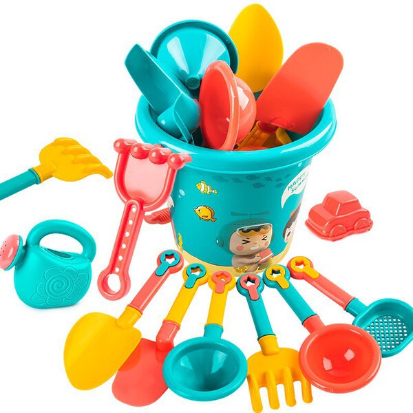 beach plastic toy car