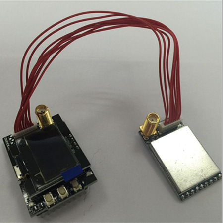 分级双接收机 肥鲨眼镜专用接收模块 5.8G 40CH FPV 无人机图传.