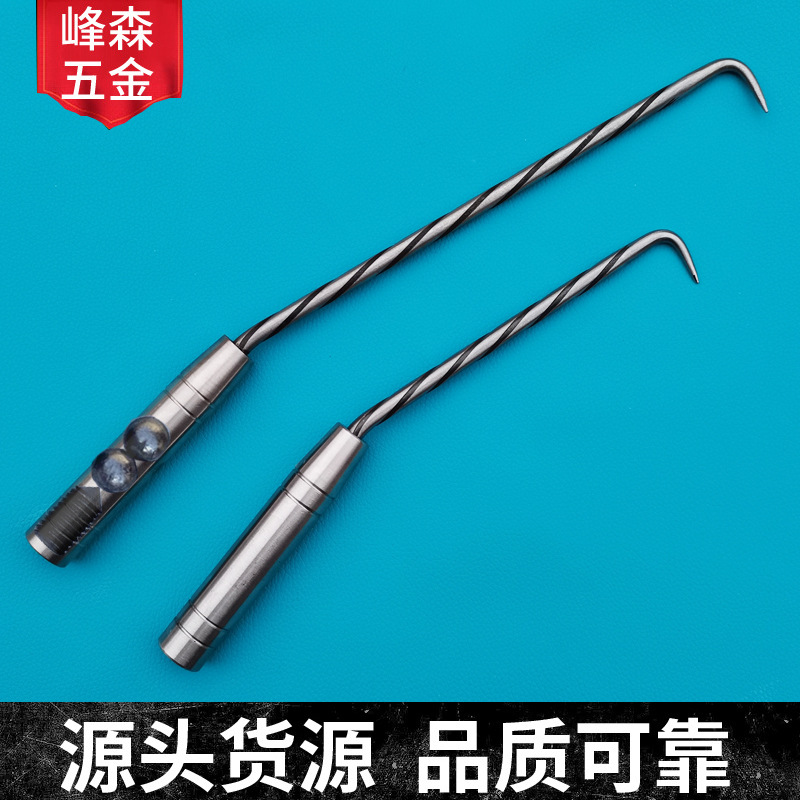 不锈钢麻花桩新钢筋钩建筑工地扎丝钩绑扎钩子扎钩钢筋绑钩子扎勾