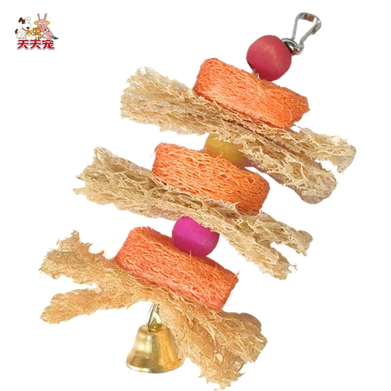 Toy, wooden loofah, pet, can climb