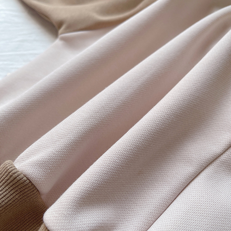 Children's Set 2023 New Polo Collar Sweater for Boys and Girls Cartoon Little Bear Contrast Color Long Sleeve Casual_voghion.com