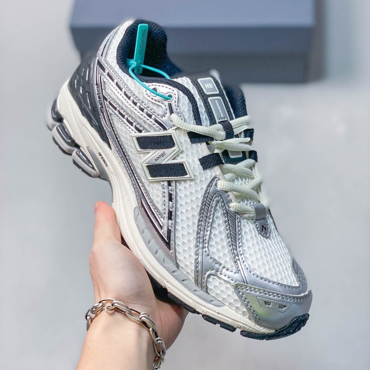 Putian Shoes Pure Original Nb1906R Liquid Silver Men's and Women's Retro Couple's Running Sports Casual Shoes Breathable