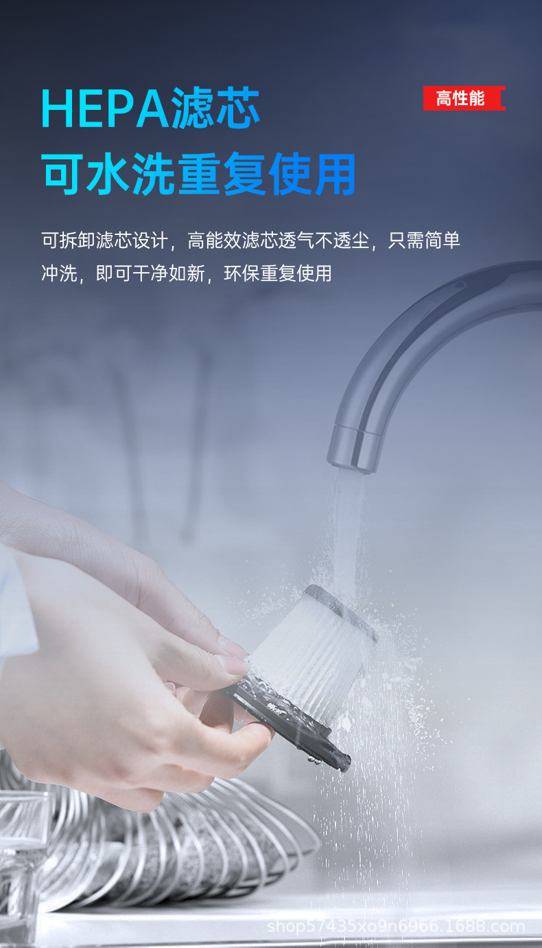 Customized 4-in-1 Car Vacuum Cleaner with Blowing, Suction, Pumping and Charging Functions, Wireless Charging Vacuum Cleaner, Mini Handheld Blower