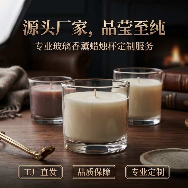 Wholesale Glass Aromatherapy Cups, Empty Thickened Transparent Simple Candle Holders, DIY Candle Cups, Household Candle Glass Containers Wholesale Glass Aromatherapy Cups, Empty Thickened Transparent Simple Candle Holders, DIY Candle Cups, Household Candle Glass Containers