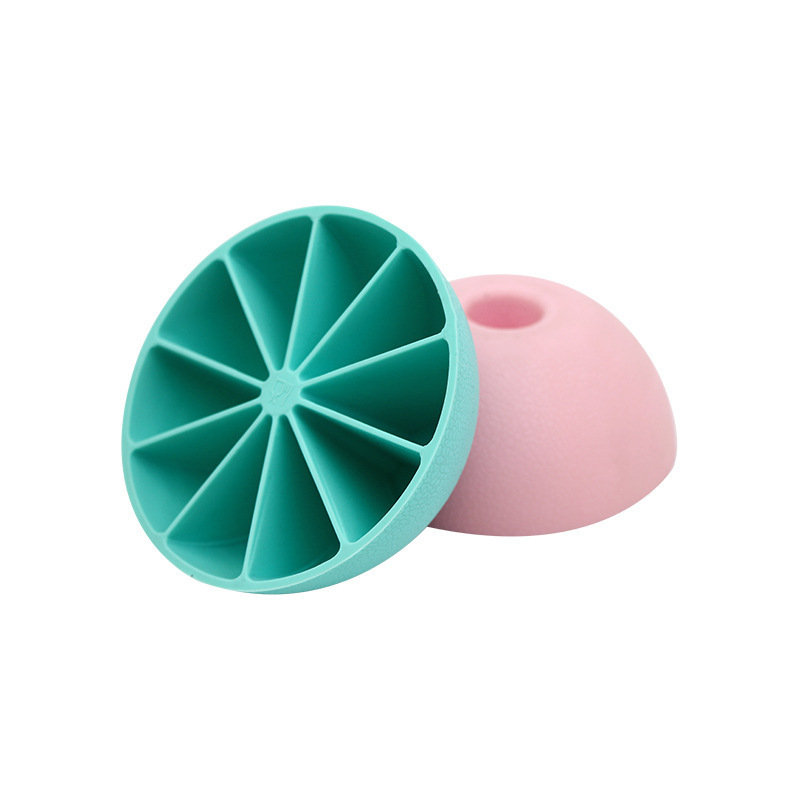 Venta caliente transfronteriza creativa forma de limón bandeja de hielo material de silicona cocina gadget refrigerador bandeja de hielo