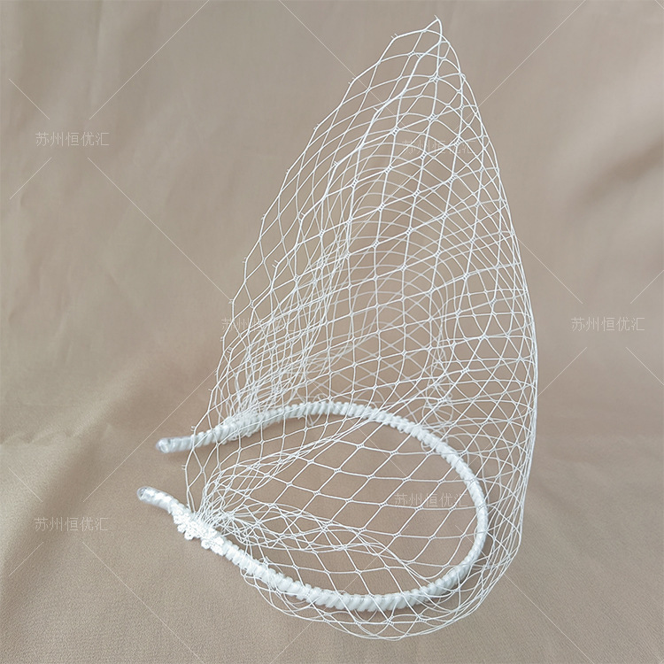 Europa y América Negro diamante velo diadema Amazon AliExpress al por mayor rhinestone velo accesorios para el cabello accesorios nupciales de la vendimia