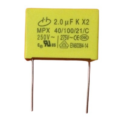 2UF 2.0uF K X2安规电容器 MPX 40/100/21/C AC275V205K