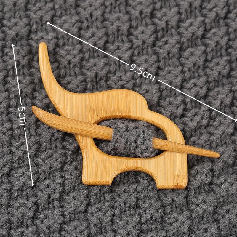 外贸热销Wooden Flower Daisy Pattern Brooch木制胸针送女孩礼物|undefined