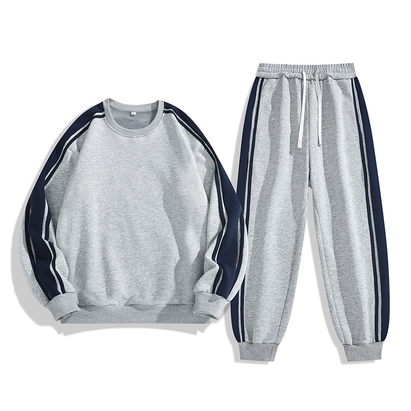 Men's Clothing Cross border casual sports suits for men in spring and autumn, trendy brands, loose sweatshirts, couples' suits, pants_voghion.com