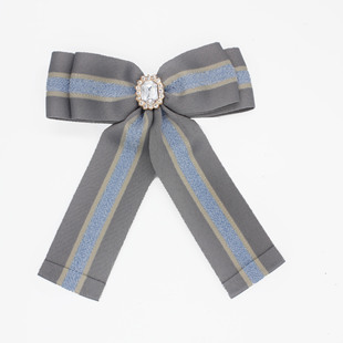 Star with South Korea Ribbon Bow Brooch Pin Bow Tie Ribbon College Style Chanel Style a generation of hair