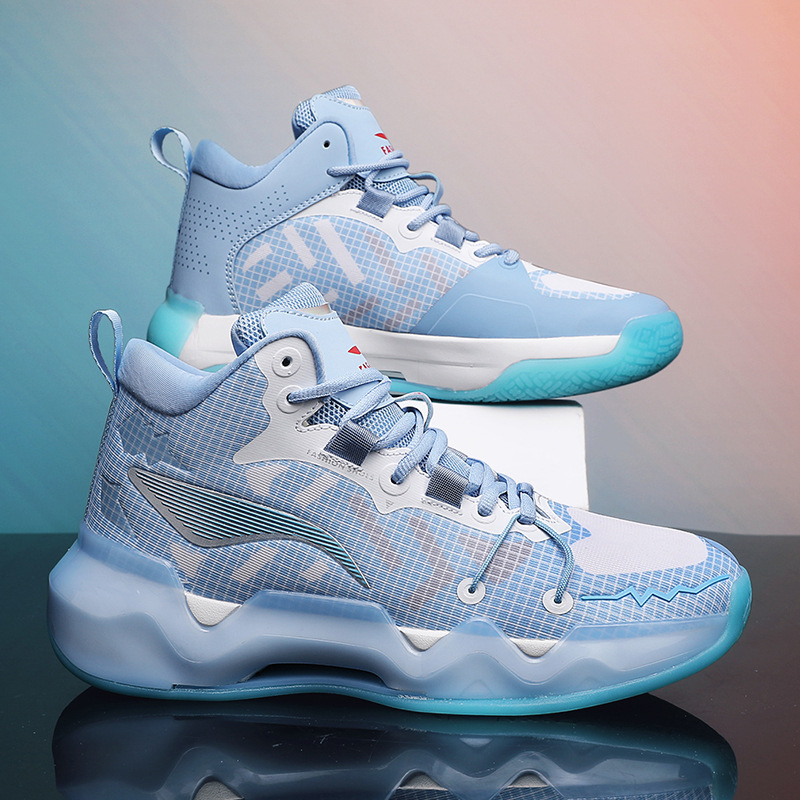 Basketball Shoes New Summer Couple Sports Shoes Casual Shoes Junior High School Students Practical Indoor and Outdoor Training Sneakers