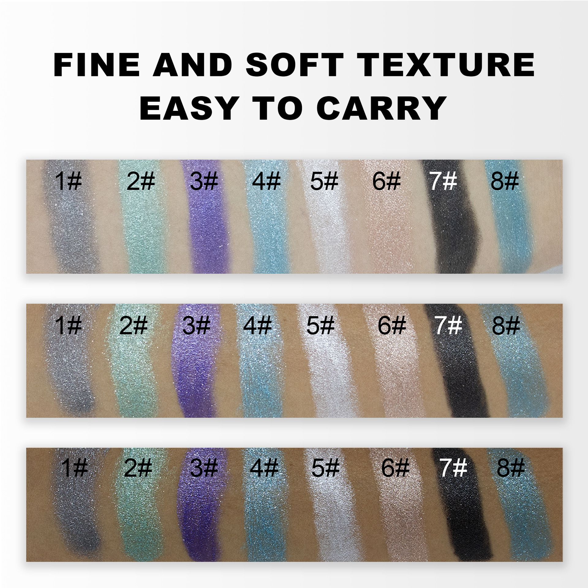 SHCOETY Cross-border exclusive 10-color pearlescent eyeshadow pen, non-smudging, pencil sharpener, eyeliner, and bed pencil foaming undefined