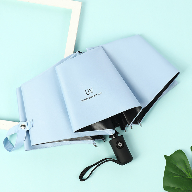 Paraguas plegable automático de 48 huesos paraguas a prueba de sol a prueba de lluvia de doble uso para hombres grandes resistentes al viento