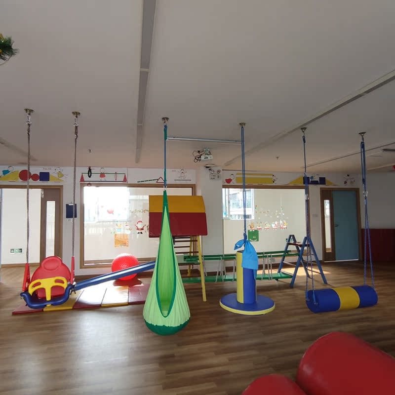 Bag swing jardín de infantes juguetes de enseñanza temprana disfunción sensorial vestibular equipo de entrenamiento hamaca colgante interior