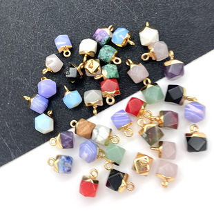 ��Ȼʯ���浰��ʯ����8x12mm��߅���Ͼ��۾��ο׵��� DIY�Ʒ���