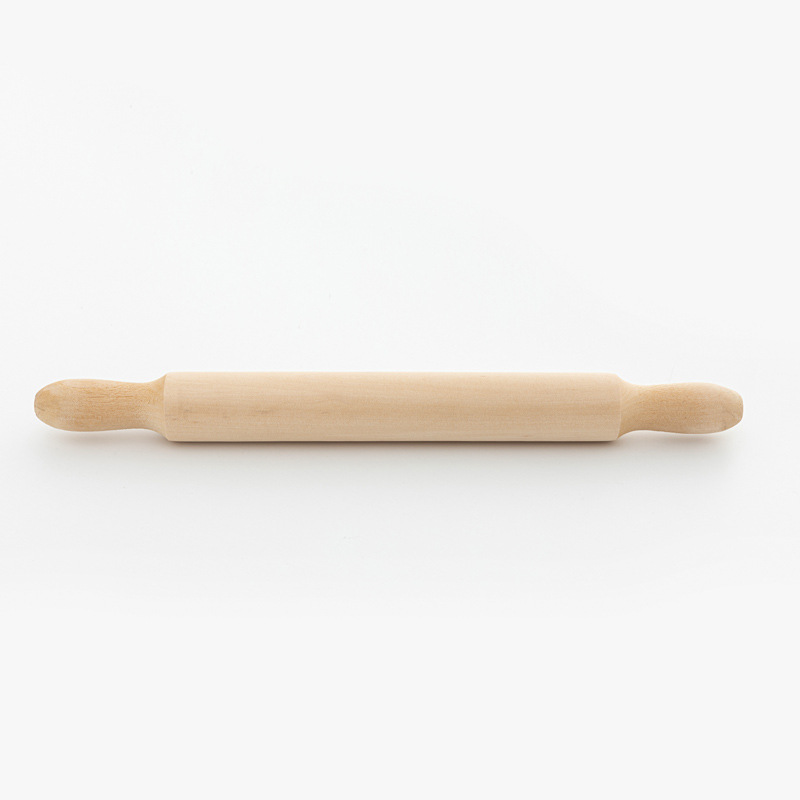 Wooden rolling pin pressing pin medium wooden noodle stick household kitchen gadget