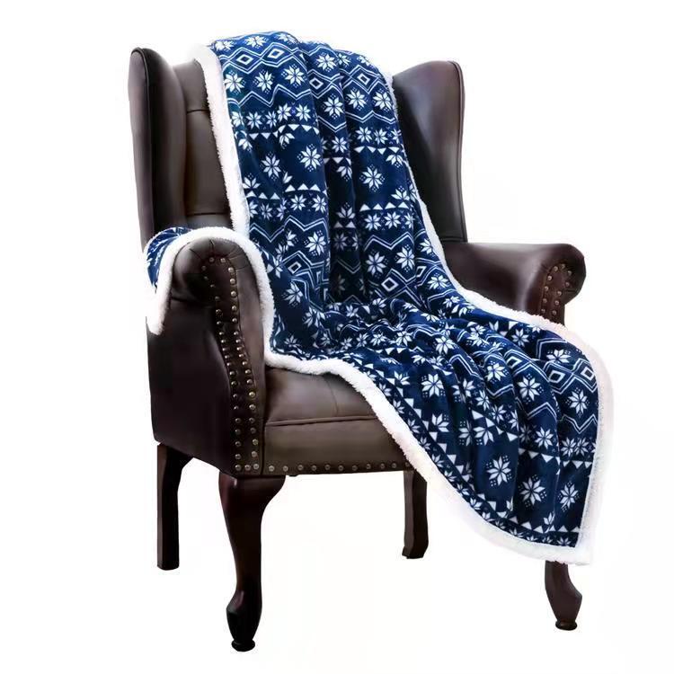 Milk fleece blanket coral fleece blanket office blanket waffle blanket lazy blanket gift blanket