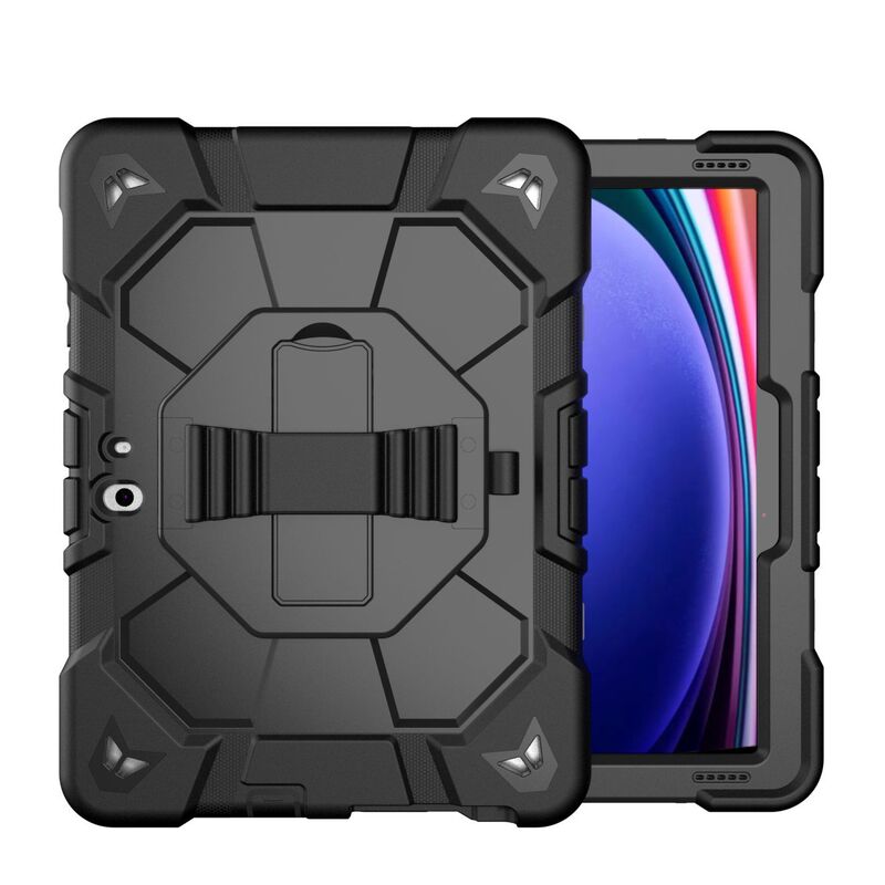 Suitable for Surface Go2 Microsoft Three-In-One Anti-Fall Pc + Silicone 360-Degree Rotating Stand Handheld Protective Case