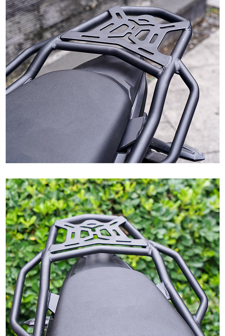 Suitable for Honda Nx500: Protective Bars, Crash Bars, Surround Bars, Rear Rack, Tail Box Rack, Main Stand Rack, Large Support Frame Modification
