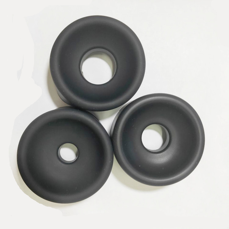 Silicone Sleeve for Aircraft Cup Masturbator, Black Small Replacement Insert — detail image 2