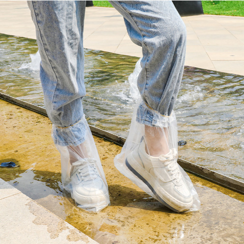防滑透明塑料室外加厚耐磨隔离脚套一次性鞋套防雨防湿雨天鞋子套