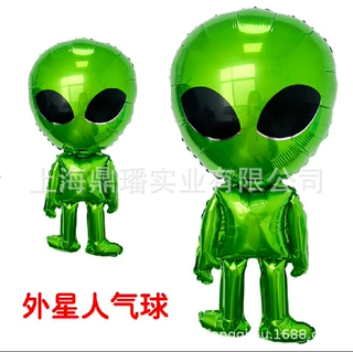 广告气球外星人铝膜气球卡通铝膜气球