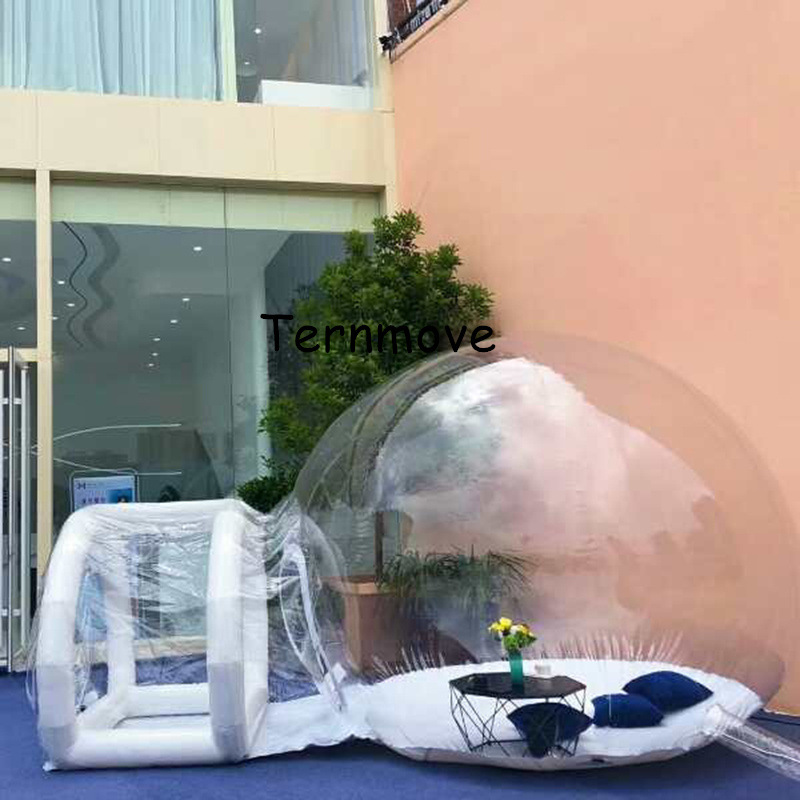充气透明网红泡泡屋星空度假民宿闭气户外帐篷展览酒店露营野营