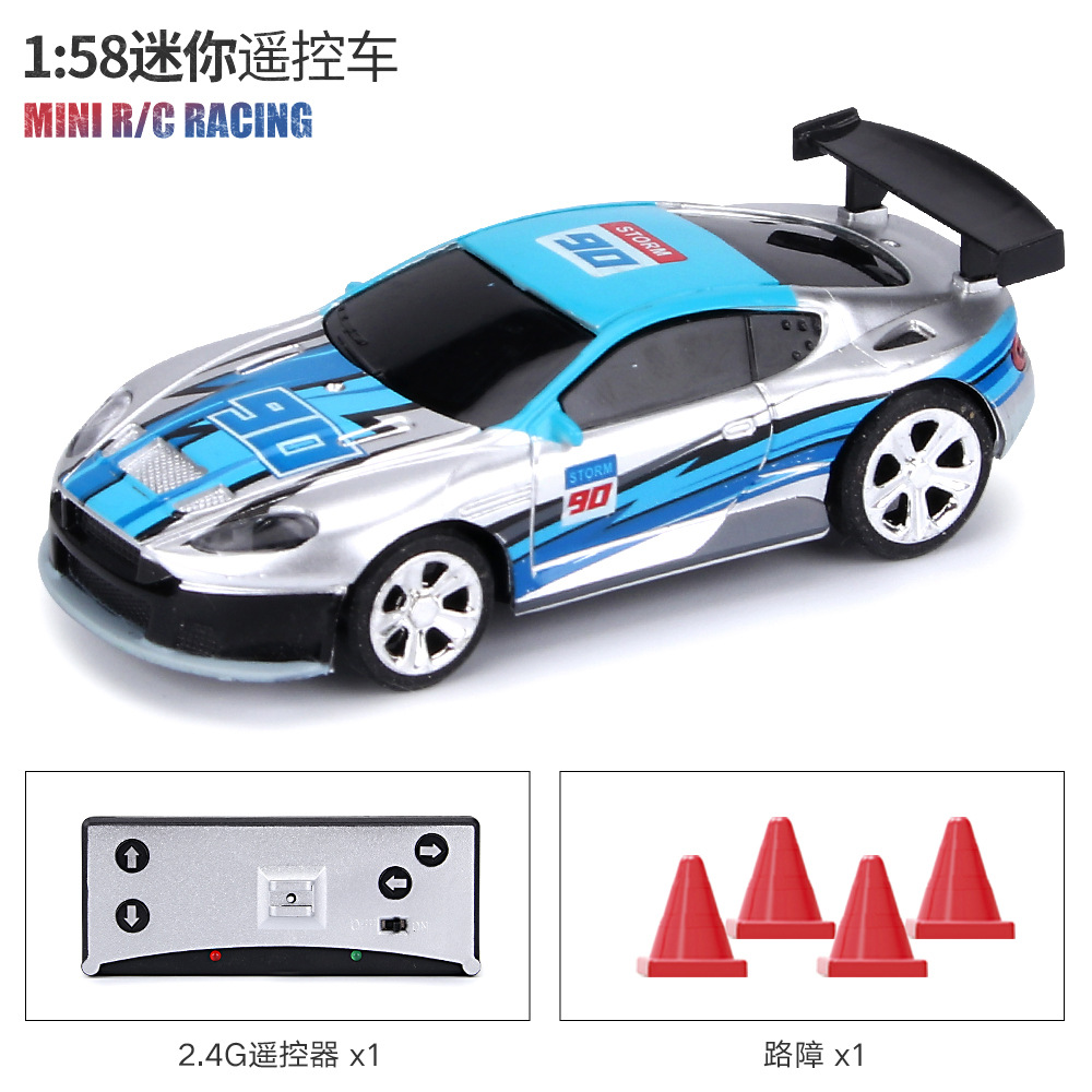 Yi La enlatada mini coche de control remoto Coca Cola puede coche de carreras de deriva de alta velocidad 1:58 coche de juguete para niños 2010B