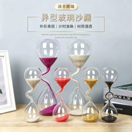 沙漏;玻璃工艺品;蜡烛器皿