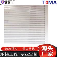 跨境欧式遮阳电动防风卷帘窗帘智能遥控升降隔热铝合金卷帘卷帘窗