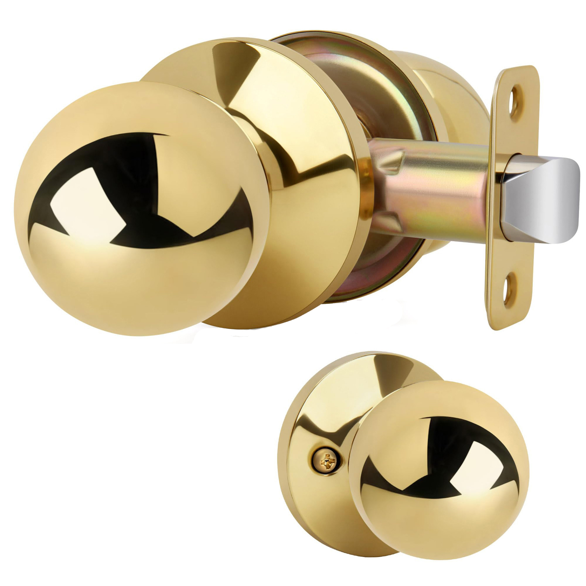 채널 기능 브라이트 골드 패스/홀 브라이트 황동