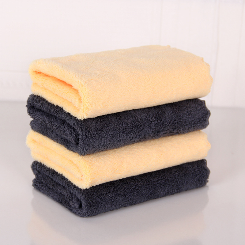 High-Density Coral Fleece Cleaning Cloth for Household Appliances, Car Accessories, Kitchen Floors, Furniture Cleaning, and Multi-Purpose Cleaning Cloth