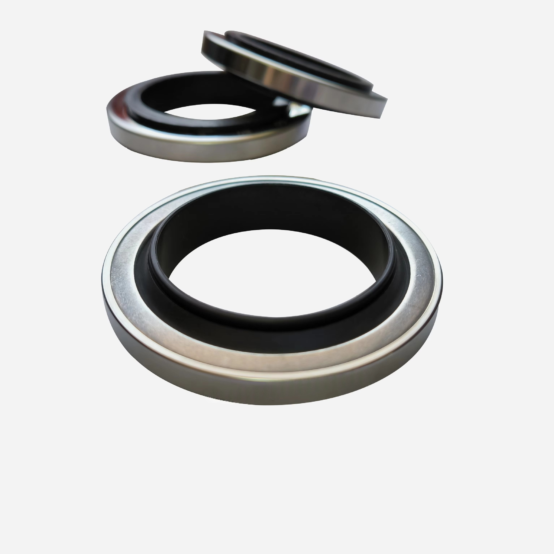 供应四氟油封304不锈钢螺杆空压机唇封耐高温耐腐蚀旋转骨架轴封