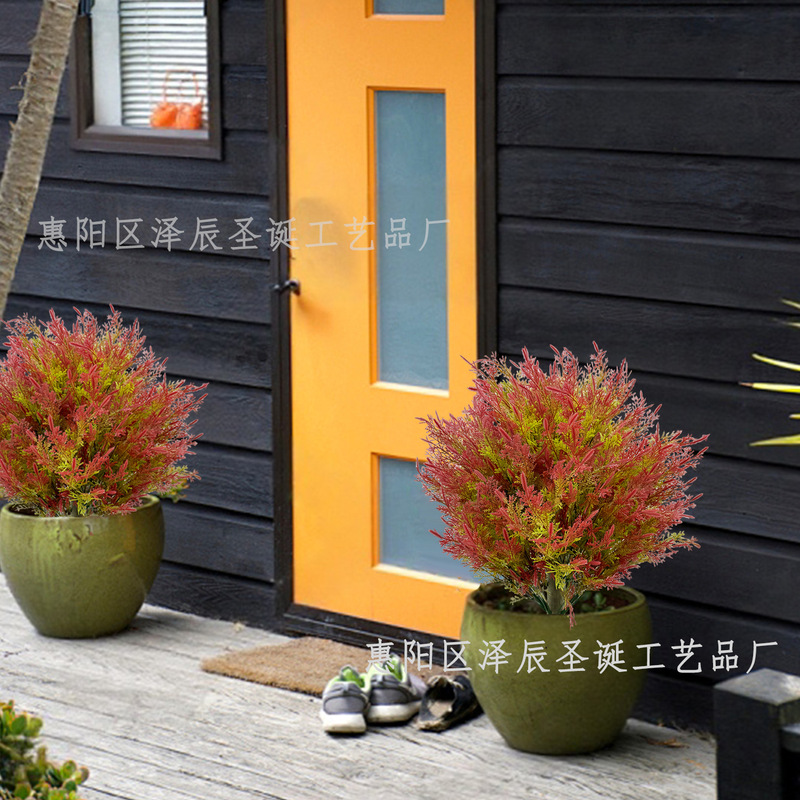 Zechen クロスボーダー Amazon 人気の秋の収穫感謝祭模擬植栽屋外芝生庭中庭装飾|undefined