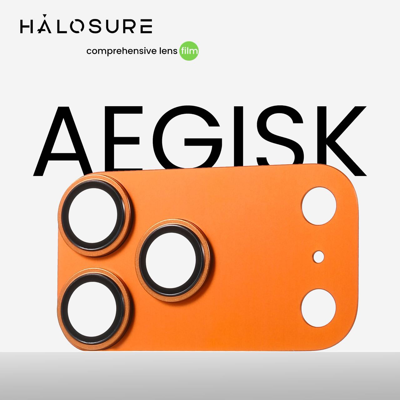 HALOSURE 磐石一体金属镜头膜适用于苹果 iP17 Pro手机镜头保护膜
